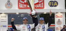 Podio Rallye Monte Carlo